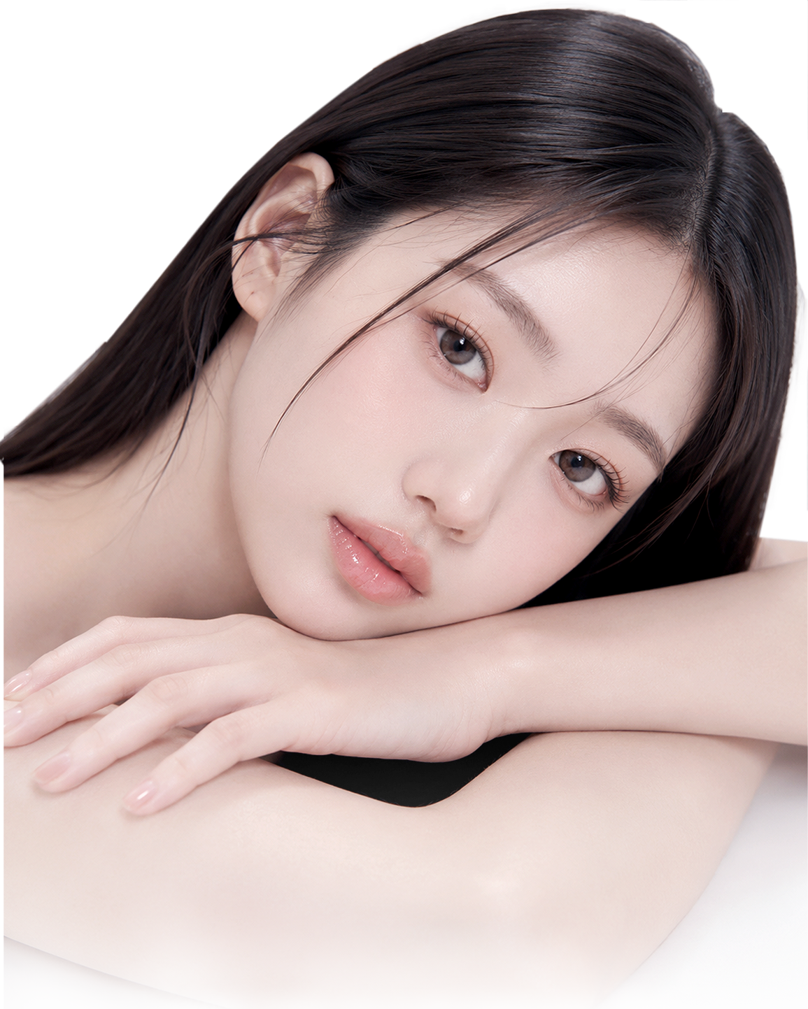 줄기세포 세 가지 능력을 표현한 여성 모델 이미지