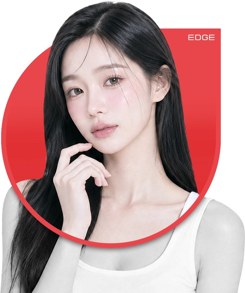 항노화피부재생치료 여성 모델